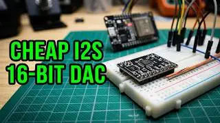 PT8211 I2S DAC Test with ESP32
