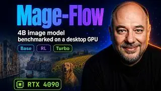 Microsoft Mage-Flow 4B Review: Text-to-Image AI Tested on RTX 4090 (Base vs RL vs Turbo Benchmark)