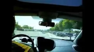 Prueba de frenos ABS en Renault Twingo