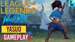 League of Legends Wild Rift YASUO Gameplay | LoL Wild Rift YASUO Gameplay