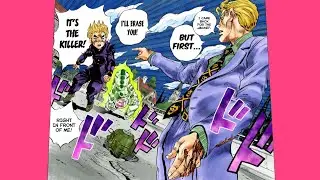 Koichi vs Kira - manga with anime audio