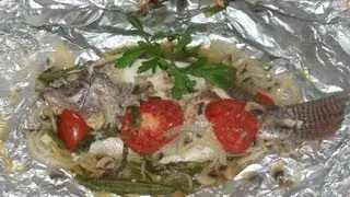 EXQUISITAS Y DELICIOSAS MOJARRAS EMPAPELADAS ( LOS ANGELES COCINAN )