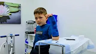 Treća posjeta doktorima, pregledi i X-ray | Beni je izabrao plavi gips | October 2024