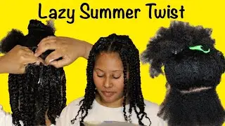 Lazy Summer Twist | Hairstyle