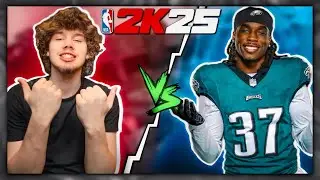 I BEAT NFL PLAYER KELEE RINGO ON 2K25 (CRAZY COMEBACK)