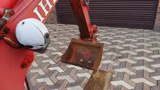 Японский мини экскаватор IHI 4J. 480 кг. Дизель.