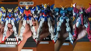 My Collections Wing Gundam : Endless Waltz | ASMR BUILD | All Grade and Mixed Brand