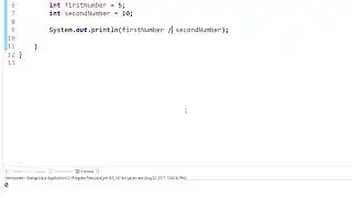 Java Programming Tutorial - 5 - Math Operators