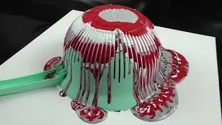 Acrylic Fluid Art Painting ! Colander pour Painting - MUST SEE 💕