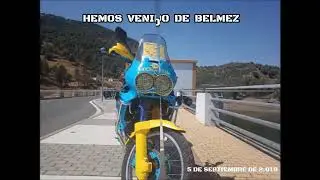 Montaje con fotos del 5 de Septiembre de 2019. Con la XS.