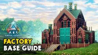 Ultimate All-in-One Steampunk Factory Base | Build Tutorial | ARK: Survival Ascended
