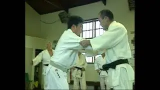 okano sensei nagewaza demonstration at Stonehaven JC