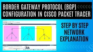 Border Gateway Protocol (BGP) Configuration in Cisco Packet Tracer || How to Configure BGP ?