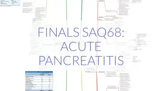 FINALS ANAES SAQ68: ACUTE PANCREATITIS