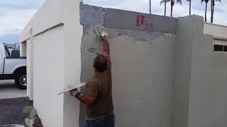 EF Block- ICF Screen Wall in Mesa, Arizona