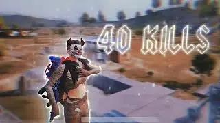 FULL GAMEPLAY 40 KILLS | HANDCAM + SETTINGS | PUBG MOBILE