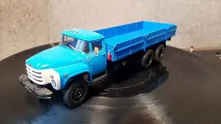 Сборка из коробки/Зил-133 гя/avd/Масштабная модель 