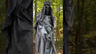 Let’s build an 8ft Witch King Statue for Halloween #halloween #spookyseason #halloween2024 #LOTR