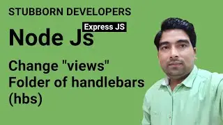 Customize Views Directory in Express JS | Use Dynamic Folder for Template Files in Express