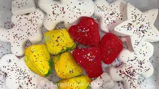 Merry Christmas🎄｜Dyed Jumbo Gym Chalk➕Reform Chalk｜ASMR｜ Satisfying