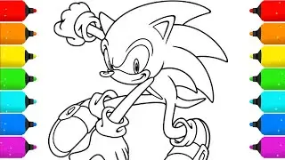 Sonic Coloring Pages NEW Sonic Sonic Team - Coloring Pages NEW Sonic 3 Tails, Knuckles, Amy Rose 14