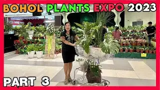 3rd Time Shopping at Bohol Plant Expo 2023| Super mumura kaya napadami ang bili