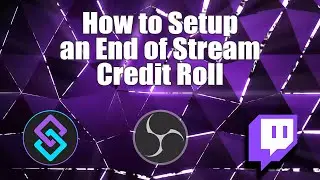 StreamerBot Credit Roll Setup