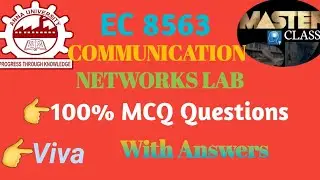 MCQ Questions with Answers Communication Networks