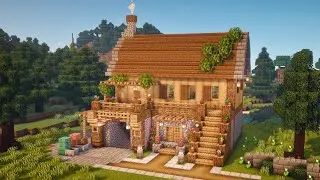 How to Make Minecraft House | Minecraft House Tutorial | Minecraft 1.21 House | How to make house