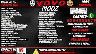 UPE SUA CONTA COM VOVO MODZ 100%UPADA TRABALHO 100%CONFIÁVEL