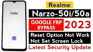 Realme Narzo 50i/50a [Android 12/13] frp bypass without pc | Gmail account unlock 2023.