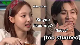 nayeon *addressing* the bambam's confession towards her
