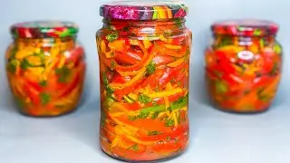 IF I KNEW THIS EARLIER, I WOULD HAVE MADE MORE! Korean-Style Bell Peppers for the Winter!