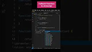 Callback Function in Javascript