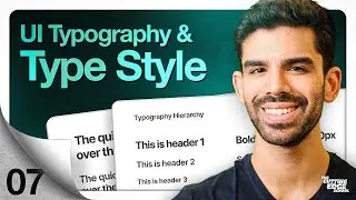 Figma Web and App Design Type Styles & UI Typography Systems on Figma | UX Design System Tutorial
