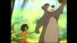 Jungle Book Disney Classics Home Video Preview (1992) (VHS)
