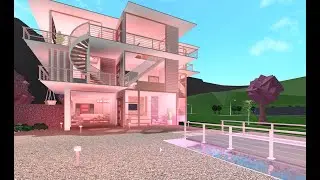 Blush Getaway Mansion House Tour/ 180K+ / Melly Playz/ Bloxburg