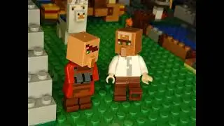 Лего анимация майнкрафт . Лего сценка ! №4#lego