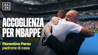 Florentino Pérez accoglie Kylian MBAPPÉ: 