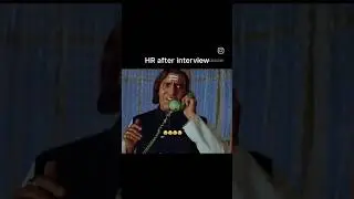 HR after an interview #funnyshorts #memes #funnyvideo #funny #jobsearchers #interview #funtime