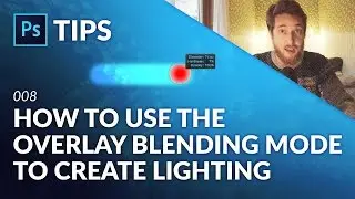 How to Use the Overlay Blending Mode to Create Lighting in Photoshop