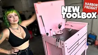 Harbor Freight's NEW Pink Toolbox | Cheyleesi Signature Edition