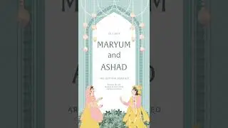 Wedding Invitation animated I Having wedding around the corner? enquire now
