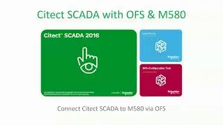 How to Setup Citect SCADA with OFS & M580 - SCADA Software Videos