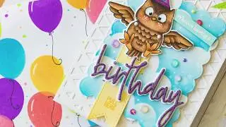 Interactive Flutter Card Featuring Art Impressions