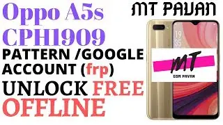 OPPO A5S (CPH 1909) PATTERN LOCK REMOVE BY UMT DONGLE | BY GSM PAVAN