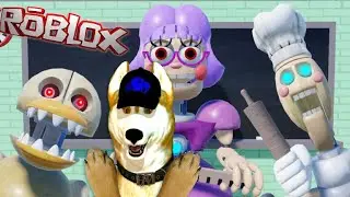 Побег из школы Ани Трона в роблоксе Escape Miss Ani-Tron's Detention! roblox