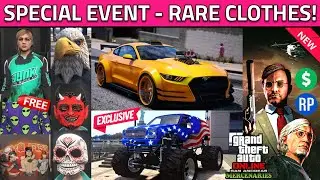 GTA 5 Online NEW Weekly Update Today! Bank Shootout, Independence Day, GTA 5 Weekly Clothes Update