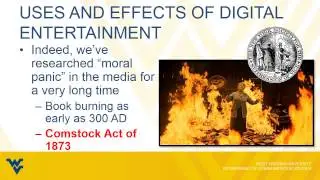 WVUCOM105 Chapters 12 & 13: Entertainment Media