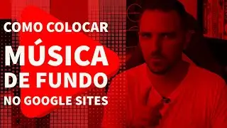 Música de fundo no Google Sites